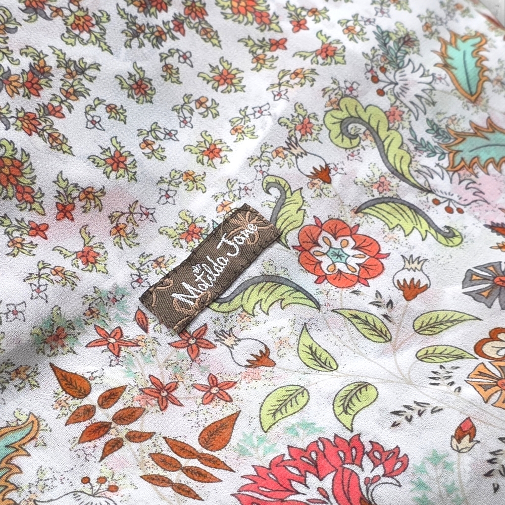 Matilda Jane Colorful Floral Blouse Top Shirt Size Small (S) B87 - Picture 5 of 9